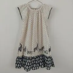 特価⭐H&M アニマル柄 ワンピース 半袖 コットン100% EUR122
