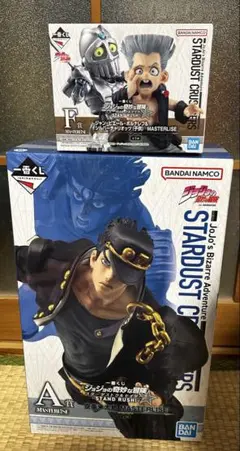 一番くじ ジョジョの奇妙な冒険 A賞 F賞 承太郎 ポルナレフ セット おまけ付