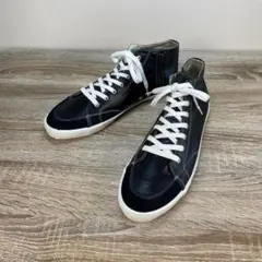 スピングルムーブ 黒 ハイカットスニーカー LL
