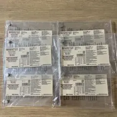 新品　無印良品　アクリルフレーム　フォトフレーム　④ L判サイズ　6枚セット