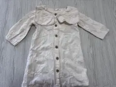 （90センチ）ブラウス　ワンピース　セレモニー　刺繍　付き添い服