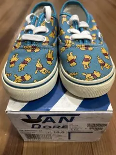 【美品】VANS くまのプーさん スニーカー USA オーセンティック 90's VANS AUTHENTIC くまのプーさん柄 USA製 90年代 バンズ