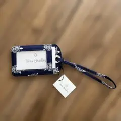 Vera Bradley ネイビー亀柄IDカードホルダー