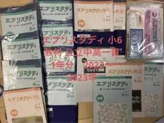 エブリスタディ 小6 教材 公立中高一貫　1年分2022〜2023年