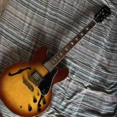 美品　Epiphone ES-335 PRO ブロックインレイ　ハードケース付き 美品 Epiphone ES-335 減れ PRO ブロックインレイ ハードケース付き