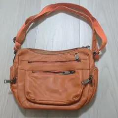 新品レザーショルダーハンドバッグ