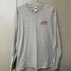 バンド　POT グレー 長袖Tシャツ