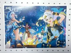 ベネット ナタ 原神 キービジュアル ファミマプリント A4 ポスター 3弾