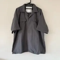 【美品】BURLAP OUTFITTER S/S CAMP SHIRT グレーL