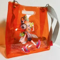 スプラトゥーン　PVCオレンジバッグ