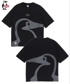 チャムス ビッグ ブービー Tシャツ／ブラック／黒 CH01-2526／XXL