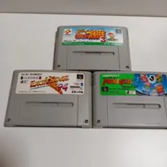 スーパーファミコン ゲームソフト 3本セット
