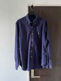 Polo Ralph Lauren ネイビー ボタンダウンシャツ 長袖