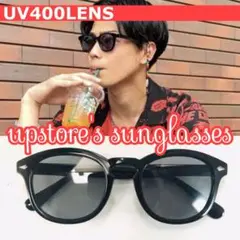 ◆サングラス◆ ウェリントン グレー UV400【新品】No.3Y