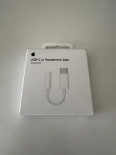 USB-C to headphones jack アダプターApple