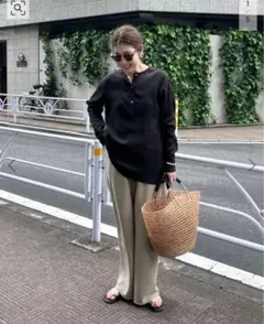 ⭐美品⭐【FRAMeWORK】 ダブルクロスバイアスパンツ ベージュ 38
