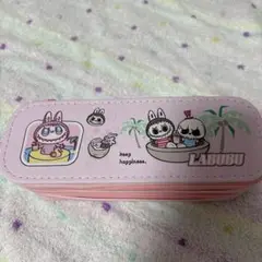 ラブブ筆箱2段ピンク