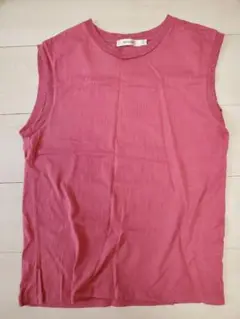 MOUSSY ピンク ノースリーブ