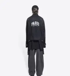 Balenciaga バックロゴ デニムジャケットS