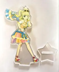 アイカツ 一番くじ アクリルスタンド 夏樹みくる 中古品