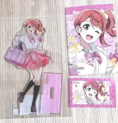 虹ヶ咲 上原歩夢 ギャルヶ咲 アクリルスタンド ブロマイド イラストカード