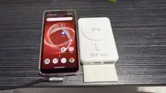 arrows Be4 Plus F-41B レッド+モバイルバッテリーセット