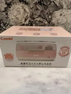 おまけ付き コンビ お湯でコットンおしりふき パウダーピンク