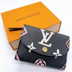 美品 ICチップ搭載型 LOUIS VUITTON ポルトモネ ロザリ ワイルド