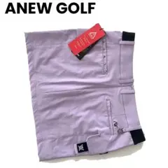 【新品】ANEW GOLF アニューゴルフ　スカート　インナーパンツ　紫　M