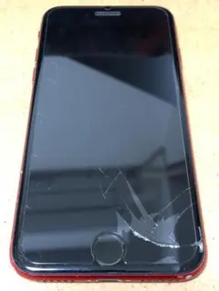 iPhone8 RED 64G 画面や背面割れあり 本体のみ