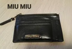 ミュウミュウ(Miu Miu) 5MC446 カードケース ブラック