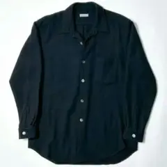COMME des GARCONS HOMME 田中オム ウール開襟シャツ L