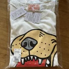 値下げ‼︎ CORISCO オーバーサイズ　アニマルベロ柄Tシャツ M ホワイト