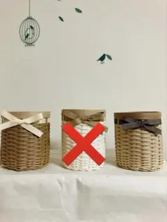 クラフトかご