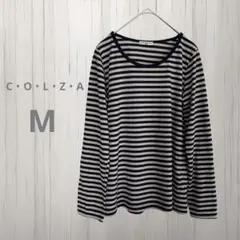 C・O・L・Z・A◇◆ロンT ボーダー 長袖 ブラック×ホワイト M