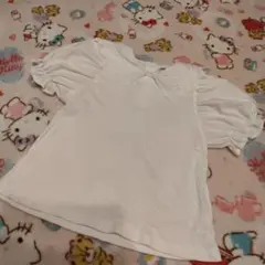 美品　エニィファム　リボン　パフ　Tシャツ