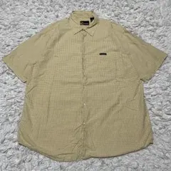 NAUTICA JEANS 半袖シャツ チェック柄 コットン 90s 夏服