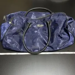 Dance With Dragon ネイビー カモフラ バッグ　中古