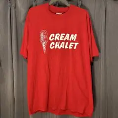 【古着】Tシャツ　赤