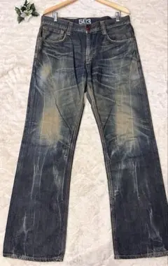 【美品】EDWIN BLUE TRIP 503 W34 L33