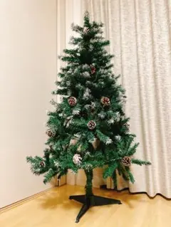 松ぼっくりクリスマスツリー 130cm 枝数400本 飾り付き