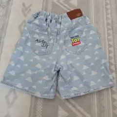ディズニー　デニムハーフパンツ