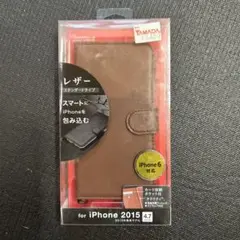 未使用　レザー手帳型ケース for iPhone 6