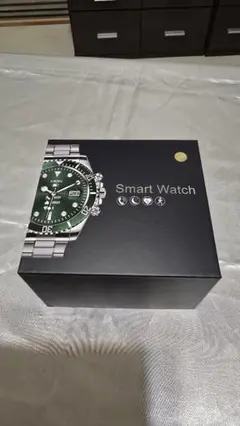 スマートウォッチ グリーン ブラック ダイバーズ