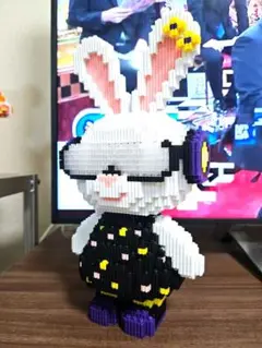 大人用　パズル　立体　うさぎ　3D