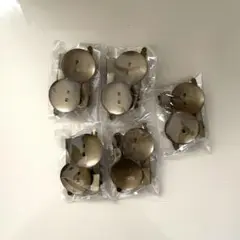 クリップ付き コサージュピン（ブロンズ） クリップ 45mm 10個セット