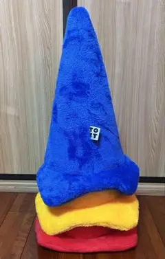 【新品保管中】toft カラーコーン型 ぬいぐるみ 3種セット 赤青黄