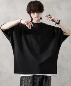 ADRER ポンチドルマンＴシャツ 黒　Ｌ　新品