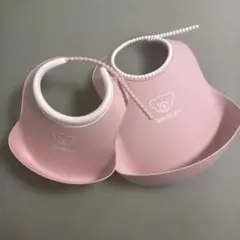 BABYBJÖRN お食事エプロン 2枚セット ピンク