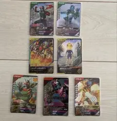 仮面ライダー　カード　SC1弾　SR CP 7枚セット　バラOK Sレア